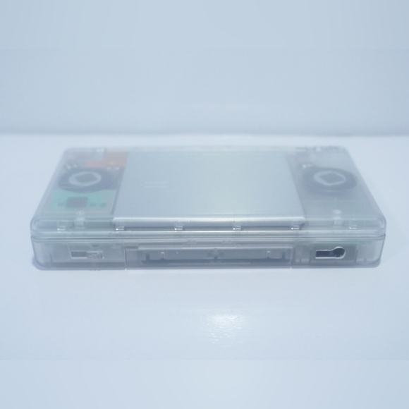 Nintendo DS Lite Transparent Clear Handheld System with Light Up LED Buttons - Picture 7 of 10